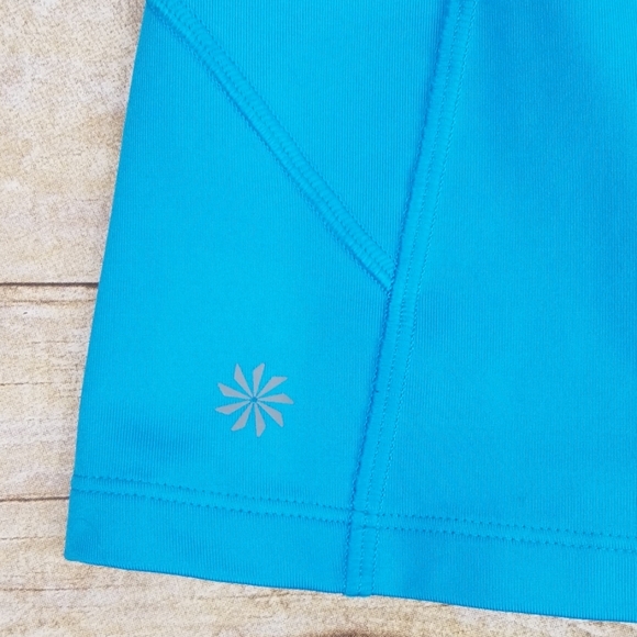 Athleta Blue Va Va Built In Bra Workout Tank - Picture 6 of 8